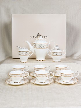 15 Pcs Tea Set With Gift Box